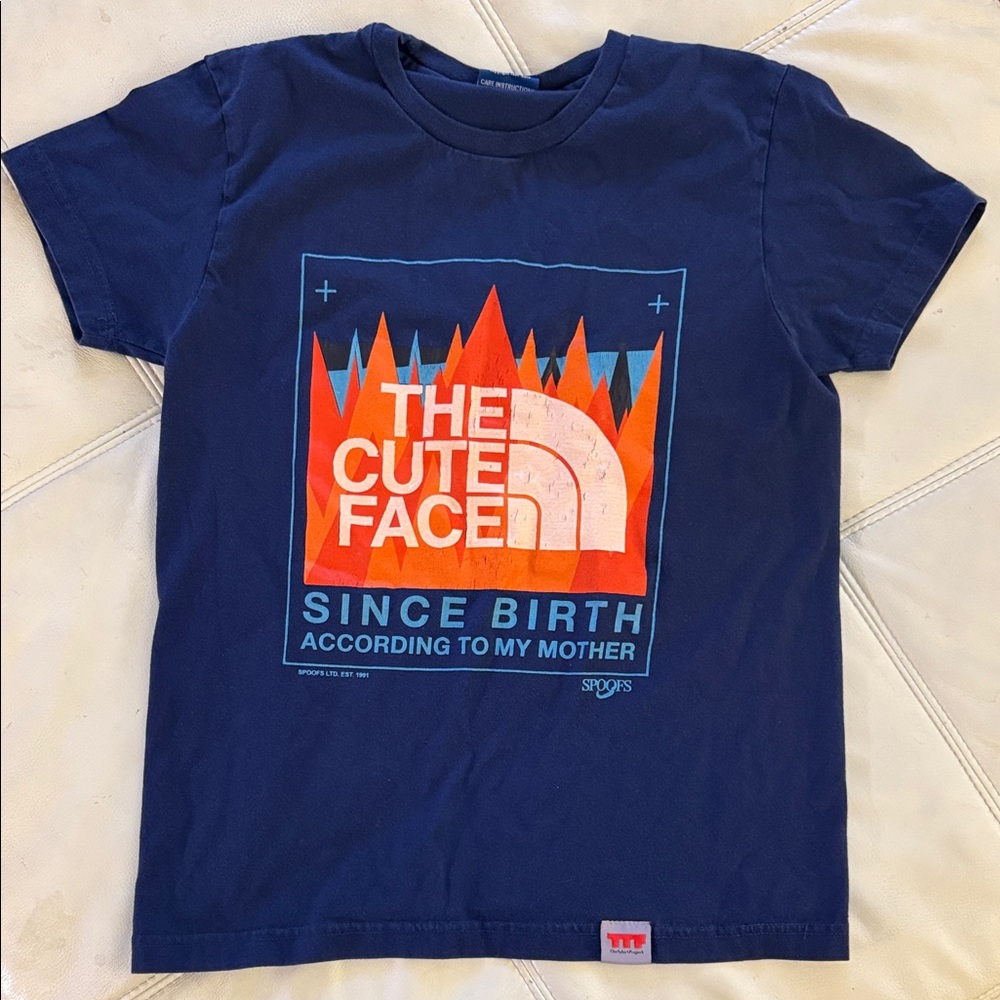 Kids Blue Graphic T-Shirt